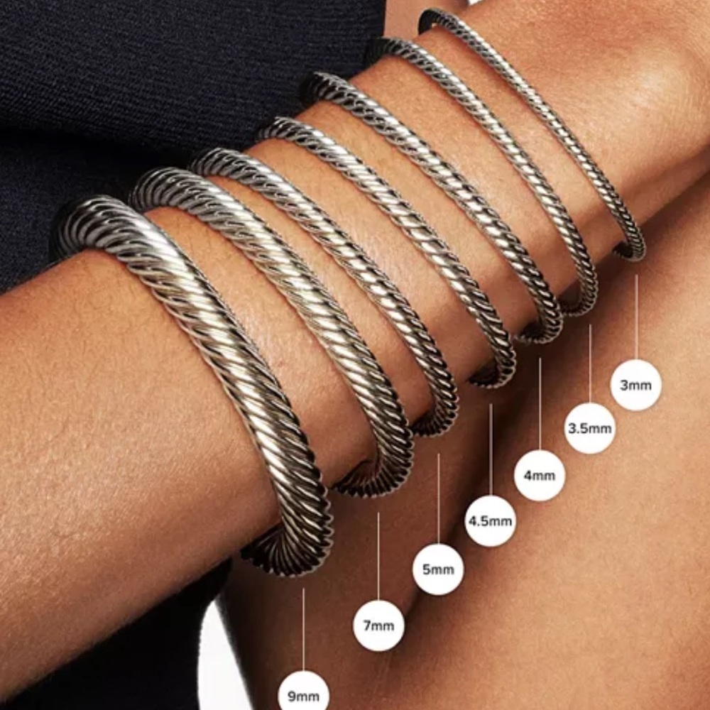 Classic X cable cuff - Picture 4 of 4